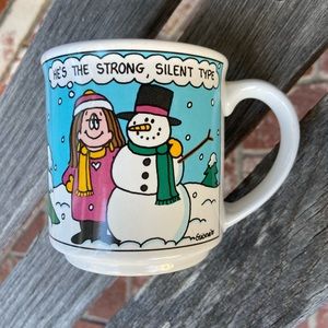 Cathy comic strip Santa mug